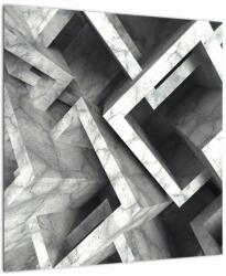Mivali Tablou cu cuburi abstracte, dintr-o bucată 50x50 cm (V022004V5050)
