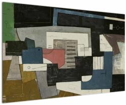 Mivali Tablou - Abstracție cubism, dintr-o bucată 120x80 cm (V023158V12080)