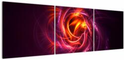 Mivali Tabloul cu abstracțiune modernă care luminează, din trei bucăți 150x50 cm (V020131V15050)