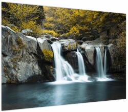 Mivali Tablou - Cascade, Lushan, China, dintr-o bucată 100x70 cm (V023674V10070)