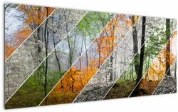 Mivali Tablou - Schimbarea anotimpurilor, dintr-o bucată 120x50 cm (V023320V12050)
