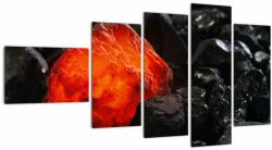 Mivali Tablou - Mineral strălucitor, din cinci bucăți 110x60 cm (V022354V11060)