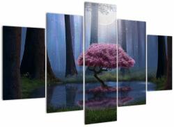 Mivali Tablou - Noapte magică, din cinci bucăți 150x105 cm (V022753V150105)