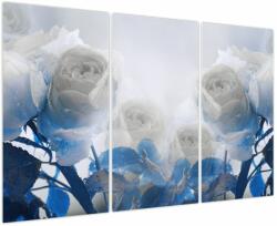 Mivali Tablou - Trandafir alb, din trei bucăți 120x80 cm (V023934V120803PCS)
