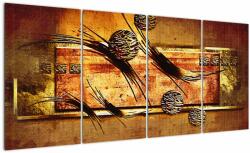 Mivali Tablou abstracției, din patru bucăți 160x80 cm (V022063V16080)