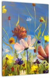 Mivali Tablou cu luncă înflorită, dintr-o bucată 30x40 cm (V022267V3040)