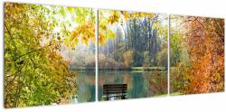Mivali Tablou cu pescărie, din trei bucăți 120x40 cm (V020698V12040)