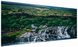 Mivali Tablou cu cascade în natură, dintr-o bucată 250x125 cm (V020859V250125)