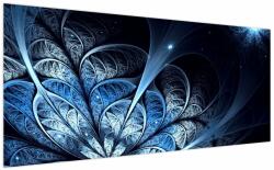 Mivali Tablou - Floare albastru închis, dintr-o bucată 200x100 cm (V023165V200100)