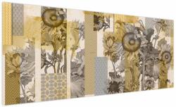 Mivali Tablou - Colaj cu floarea-soarelui, dintr-o bucată 250x125 cm (V024086V250125)