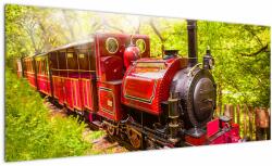 Mivali Tablou - Tren cu aburi, dintr-o bucată 100x40 cm (V023340V10040)