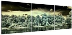 Mivali Tablou suprafeței de apă, din trei bucăți 150x50 cm (V022315V15050)