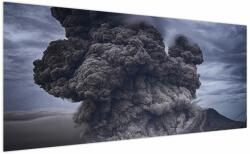 Mivali Tablou - Erupție vulcanică, dintr-o bucată 200x100 cm (V021319V200100)