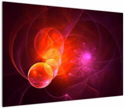 Mivali Tabloul modern cu abstracțiune roz, dintr-o bucată 100x70 cm (V020129V10070)