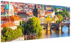 Mivali Tablou - Praga, dintr-o bucată 100x40 cm (V023795V10040)