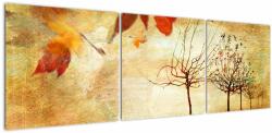 Mivali Tablou - Dispoziție de toamnă, din trei bucăți 150x50 cm (V022833V15050)