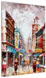 Mivali Tablou - Hong Kong, pictură în ulei, dintr-o bucată 50x70 cm (V023099V5070)