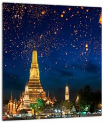 Mivali Tablou - Lampioane norocului, Bangkok, dintr-o bucată 30x30 cm (V023166V3030)
