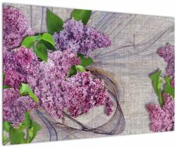 Mivali Tablou - Flori de liliac, dintr-o bucată 90x60 cm (V022447V9060)