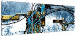Mivali Tablou abstract, din trei bucăți 120x40 cm (V022079V12040)