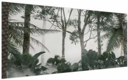 Mivali Tablou - Jungla în ceața dimineții, dintr-o bucată 200x100 cm (V022900V200100)