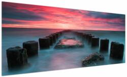 Mivali Tablou - Pietre în mare, dintr-o bucată 250x125 cm (V021986V250125)