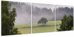 Mivali Tablou - Lunca cu copac, din trei bucăți 120x40 cm (V022721V12040)