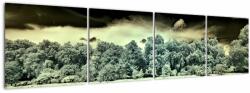 Mivali Tablou suprafeței de apă, din patru bucăți 160x40 cm (V022315V16040)