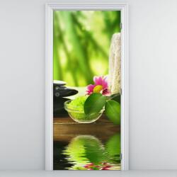 Mivali Fototapet pentru ușă - Ustensile pentru masaj (D020925D95205)