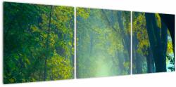 Mivali Tablou cu drum dea lungul cu copaci, din trei bucăți 120x40 cm (V020165V12040)