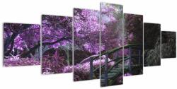 Mivali Tablou - Grădină mistică, din șapte bucăți 210x100 cm (V021630V210100)