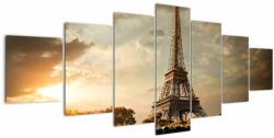 Mivali Tablou - Turnul Eiffel. Paris, Franța, din șapte bucăți 210x100 cm (V023074V210100)