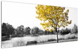 Mivali Tablou - relaxare în parc, dintr-o bucată 120x50 cm (V022039V12050)