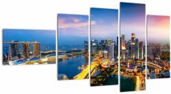 Mivali Tablou - Singapore, Asia, din cinci bucăți 110x60 cm (V023091V11060)