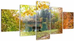 Mivali Tablou cu pescărie, din cinci bucăți 150x80 cm (V020698V150805PCS)