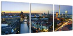 Mivali Tablou cu Berlin, din trei bucăți 90x30 cm (V020959V9030)