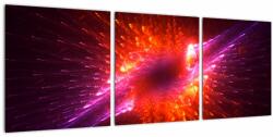 Mivali Tabloul modern abstract cu spini, din trei bucăți 90x30 cm (V020134V9030)
