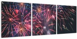 Mivali Tablou cu artificii, din trei bucăți 90x30 cm (V020034V9030)