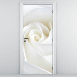 Mivali Fototapet pentru ușă - Floare albă (D021208D95205)