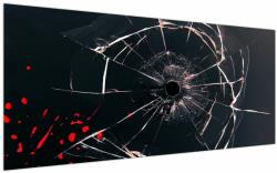 Mivali Tablou abstract - sticla spartă, dintr-o bucată 200x100 cm (V020818V200100)