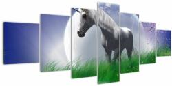 Mivali Tablou cu unicorn, din șapte bucăți 210x100 cm (V021168V210100)