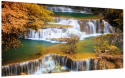 Mivali Tablou pe sticlă - Cascada Huay Mae Khamin, Thailanda (V023678V10050GD)