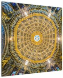 Mivali Tablou cu tavanul bisericii Siena, dintr-o bucată 70x70 cm (V021512V7070)