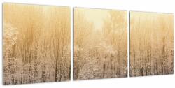 Mivali Tablou cu pădure geroasă, din trei bucăți 90x30 cm (V022162V9030)