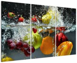 Mivali Tablou - Fructe, din trei bucăți 120x80 cm (V023290V120803PCS)