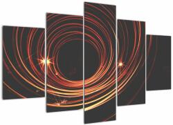 Mivali Tabloul cu linii abstracte, din cinci bucăți 150x105 cm (V020030V150105)