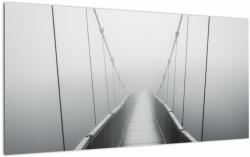 Mivali Tablou pe sticlă - Pod spre necunoscut, dintr-o bucată 100x50 cm pe sticlă (V023364V10050GD)