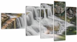 Mivali Tablou cu cascade, din cinci bucăți 110x60 cm (V020274V11060)