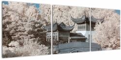 Mivali Tablou - pomi înfloriți în Asia, din trei bucăți 120x40 cm (V021917V12040)
