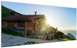 Mivali Tablou - Dimineața în Alpi Tirol, dintr-o bucată 120x50 cm (V022887V12050)